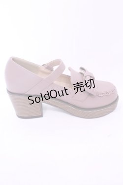 画像6: axes femme POETIQUE / ガーリーリボンローファー M ピンク O-25-11-14-1048-AX-SH-OW-OS