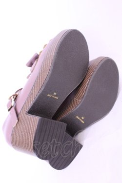 画像8: axes femme POETIQUE / ガーリーリボンローファー M ピンク O-25-11-14-1048-AX-SH-OW-OS