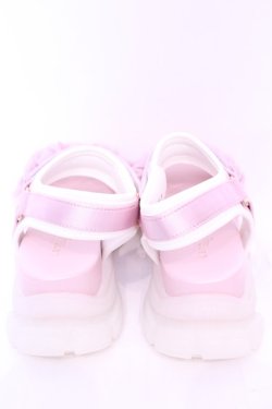 画像3: axes femme POETIQUE / チュールフリルスポサン M ピンク O-25-11-14-1049-AX-SH-OW-OS