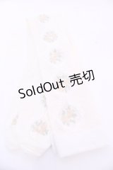 m petit by misako / ECAMOVKバラレースソックス  アイボリー O-25-11-14-1053-LO-ZA-OW-OS