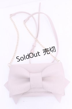 画像1: m petit by misako / AMリボンフラップSLD  ピンク O-25-11-14-1074-LO-ZA-OW-ZT1116D