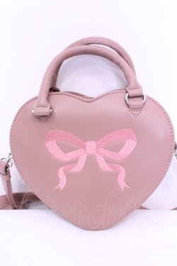 画像1: LOLITAその他 / 皆方由衣コラボハートSLDバッグ  ピンク O-25-11-14-1007-LO-BG-OW-OS