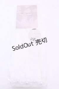 m petit by misako / AMCSレーシーPLレース 23-25ｃｍ シロ O-25-11-14-1076-LO-ZA-OW-OS