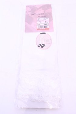 画像1: m petit by misako / AMCSシアーハートレース 23-25ｃｍ シロ O-25-11-14-1077-LO-ZA-OW-OS