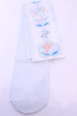 画像2: Lovely Tency / TTMAOVKウサプリント  サックス O-25-11-14-1079-LO-ZA-OW-OS