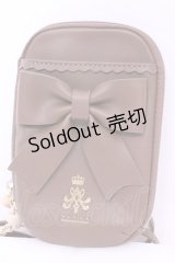 m petit by misako / AMリボンショルダーバッグ  ブラウン O-25-11-14-1008-LO-BG-OW-ZT432