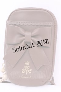 m petit by misako / AMリボンショルダーバッグ  ブラウン O-25-11-14-1008-LO-BG-OW-ZT432