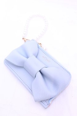 画像2: m petit by misako / NINA'Sコラボコインケース  サックス O-25-11-14-1001-LO-ZA-OW-OS