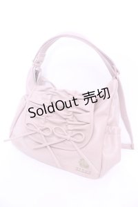 m petit by misako / AM*NIリボン3WAY バッグ  ピンク O-25-11-14-1009-LO-BG-OW-ZT-K026