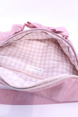 画像3: m petit by misako / リボン付きボディバッグ  ピンク O-25-11-14-1010-LO-BG-OW-OS