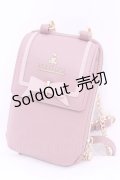 m petit by misako / NINA′Sスマホショルダーバッグ  ピンク O-25-11-14-1012-LO-BG-OW-OS