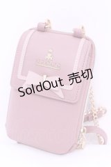 m petit by misako / NINA′Sスマホショルダーバッグ  ピンク O-25-11-14-1012-LO-BG-OW-OS