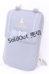 m petit by misako / NINA′Sスマホショルダーバッグ  ブルー O-25-11-14-1014-LO-BG-OW-OS