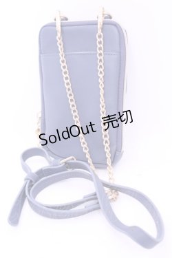 画像2: m petit by misako / NINA′Sスマホショルダーバッグ  ブルー O-25-11-14-1014-LO-BG-OW-OS