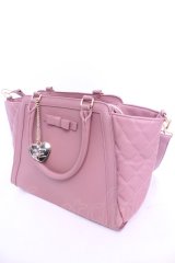 m petit by misako / サンリオキャラクターズ チャーム付き 2way バッグ  ピンク O-25-11-14-1018-LO-ZA-OW-ZT-K023