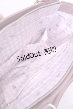 画像3: 【SALE】m petit by misako / サンリオキャラクターズ チャーム付き 2way バッグ  ピンク O-25-11-14-1018-LO-ZA-OW-ZT-K023