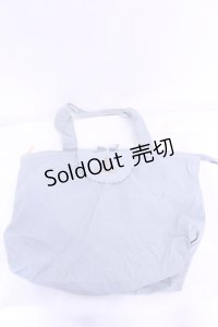 m petit by misako / エコバッグ  サックス O-25-11-14-1019-LO-BG-OW-ZT1116D