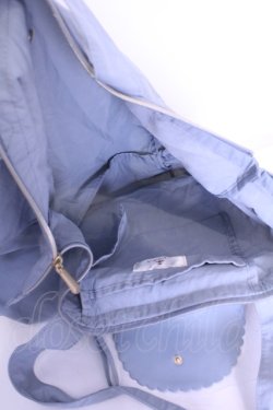 画像3: m petit by misako / エコバッグ  サックス O-25-11-14-1019-LO-BG-OW-OS