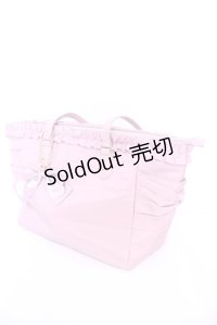 m petit by misako / トートバッグ  ピンク O-25-11-14-1020-LO-BG-OW-ZT-K026