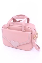 m petit by misako / レター2WAYリュック  ピンク O-25-11-14-1022-LO-BG-OW-ZT-K023