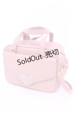 画像1: 【SALE】m petit by misako / レター2WAYリュック  ピンク O-25-11-14-1022-LO-BG-OW-ZTK023