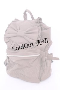 m petit by misako / TT AM リボンフラップ リュックサック  ブラウン O-25-11-14-1023-LO-BG-OW-ZT-K024