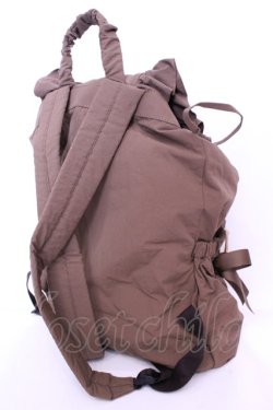 画像2: m petit by misako / TT AM リボンフラップ リュックサック  ブラウン O-25-11-14-1023-LO-BG-OW-OS