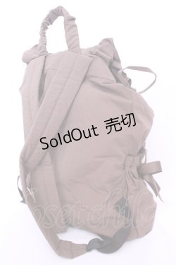 画像2: m petit by misako / TT AM リボンフラップ リュックサック  ブラウン O-25-11-14-1023-LO-BG-OW-ZT-K024