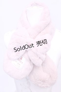 画像1: m petit by misako / NINA'sコラボ ティペット  ピンク O-25-11-14-1028-LO-ZA-OW-OS