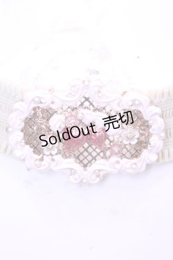 画像1: axes femme POETIQUE / ガトー・フレーズゴムベルト  ピンク O-25-11-14-1029-AX-ZA-OW-OS