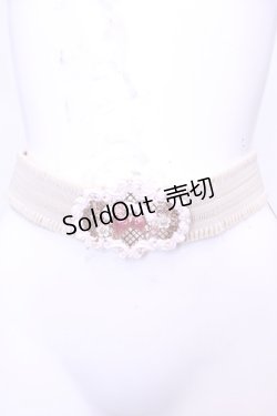 画像2: axes femme POETIQUE / ガトー・フレーズゴムベルト  ピンク O-25-11-14-1029-AX-ZA-OW-OS