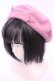 画像1: m petit by misako / サンリオキャラクターズコラボ マイメロ バスクリボンベレー  ピンク O-25-11-14-1035-LO-AC-OW-OS (1)