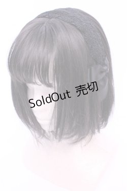 画像1: m petit by misako / TT*AMレースカチューシャ  クロ O-25-11-14-1037-LO-AC-OW-OS