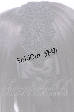 画像2: m petit by misako / TT*AMレースカチューシャ  クロ O-25-11-14-1037-LO-AC-OW-OS