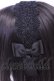 画像2: m petit by misako / TT*AMレースカチューシャ  クロ O-25-11-14-1037-LO-AC-OW-OS (2)