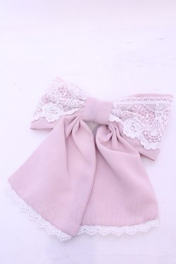 画像1: axes femme kawaii / プランタンリボンバレッタ  ピンク O-25-11-14-1042-AX-AC-OW-OS