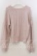画像3: evelyn / ショルダーパールニット  ピンク O-25-11-14-060-LO-TO-OW-OS (3)