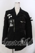 STIGMATA / ミリタリーパッチジャケット  ブラック O-25-11-14-062-GO-JA-OW-OS