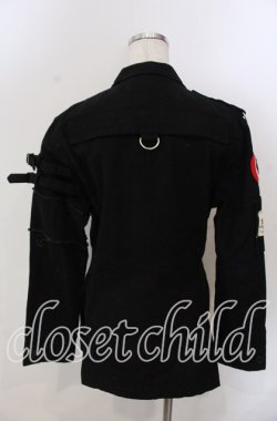 画像3: STIGMATA / ミリタリーパッチジャケット  ブラック O-25-11-14-062-GO-JA-OW-OS