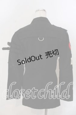 画像3: STIGMATA / ミリタリーパッチジャケット  ブラック O-25-11-14-062-GO-JA-OW-OS