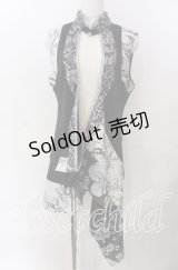 Qutie Frash / 胸開きチャイナチュニック  ブラック O-25-11-14-065-QU-OP-OW-OS