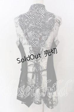 画像4: Qutie Frash / 胸開きチャイナチュニック  ブラック O-25-11-14-065-QU-OP-OW-OS