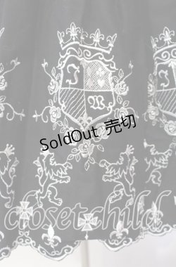 画像3: Innocent World / エンブレム刺繍ジャンパースカート  クロ O-25-11-14-006-IW-OP-OW-OS