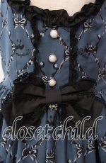 画像2: metamorphose / 【プラスサイズ】Dressy Ribbon フリルジャンパースカート 2 グリーン O-25-11-14-002-ME-OP-OW-OS (2)