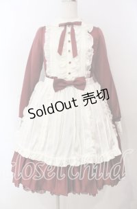 Angelic Pretty / Silky Ladyワンピース  ワイン O-25-11-14-011-AP-OP-OW-OS