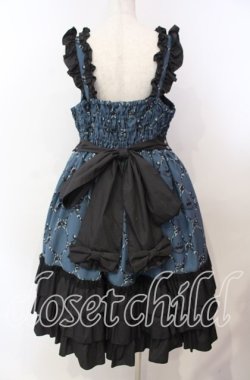 画像5: metamorphose / 【プラスサイズ】Dressy Ribbon フリルジャンパースカート 2 グリーン O-25-11-14-002-ME-OP-OW-OS