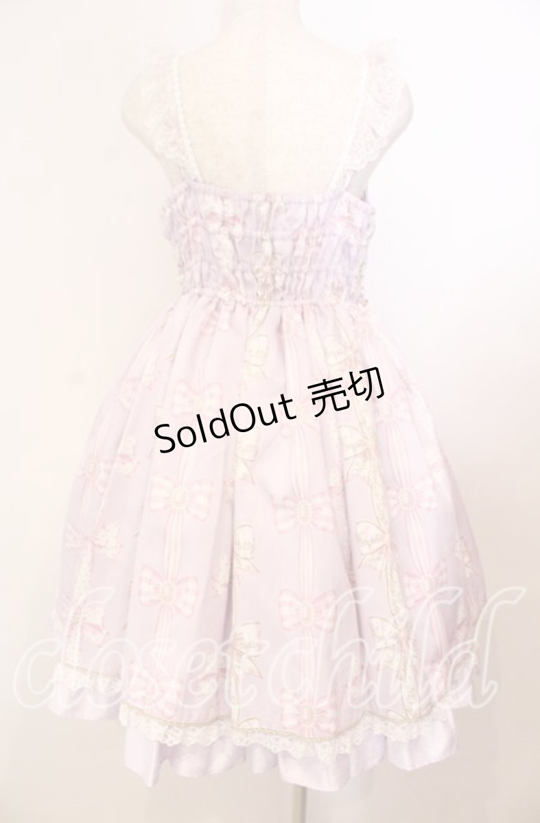 画像5: Angelic Pretty / Jewelry Ribbon Princessジャンパースカート  ラベンダー O-25-11-14-014-AP-OP-OW-OS (5)