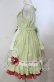 画像4: Dream Syndrome / いちごうさぎ　ジャンパースカート  グリーン O-25-11-14-015-LO-OP-OW-OS (4)