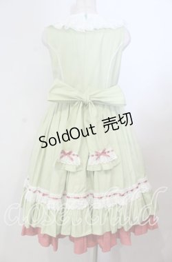 画像5: Dream Syndrome / いちごうさぎ　ジャンパースカート  グリーン O-25-11-14-015-LO-OP-OW-ZT214