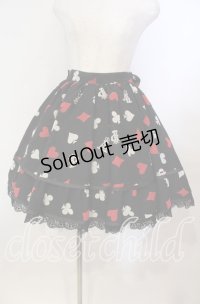 Angelic Pretty / Royal Cardsスカート  クロ O-25-11-14-016-AP-SK-OW-OS